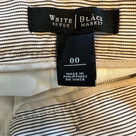 White House Black Market Striped Shorts - Picture 10 of 13